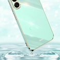 thumbnail image 3 of XINLI For Samsung Galaxy S25 Case TPU Phone Cover with Electroplating Frame - Black, 3 of 4