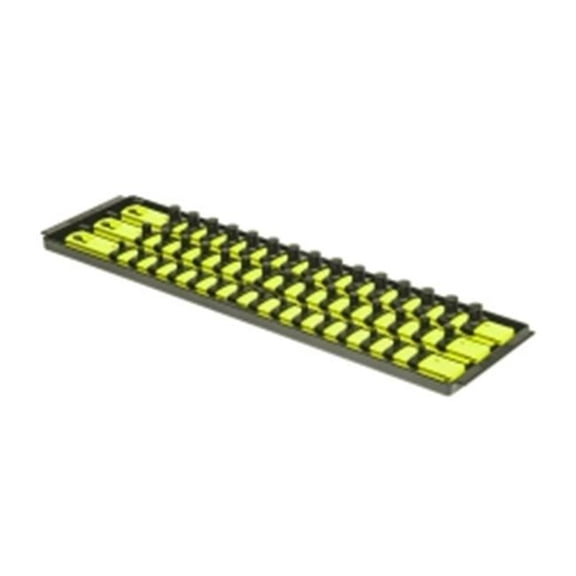 8460HV 18 in. 3 Rail Socket Boss, HI-VIZ