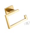thumbnail image 3 of Soporte organizador de accesorios de baño Soledad Estante de almacenamiento acero inoxidable dorado, 3 of 10