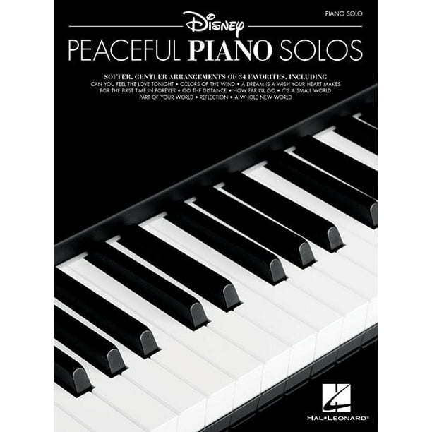 Disney Peaceful Piano Solos Paperback Walmart Com