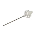 thumbnail image 4 of tamizeot Rhinestone Scepter Dress up Festival Stick Party Fairy Scepter Glitter Silver 52cm, 4 of 6