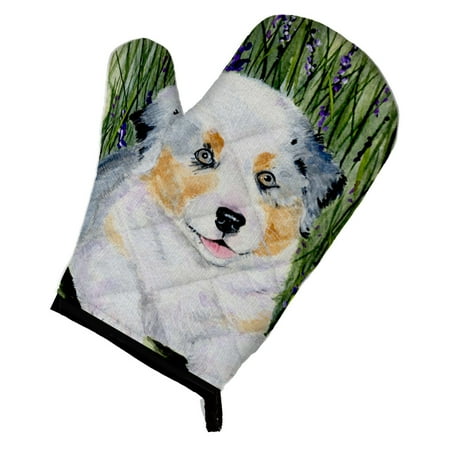 

Carolines Treasures SS8005OVMT Australian Shepherd Oven Mitt Large multicolor