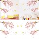 thumbnail image 4 of Papel Tapiz Decorativo De Flor De Ciruelo, Pegatina De Pared De Urraca Para Sala De Estar, Dormitorio, Festivales Monstrate HA026906-01, 4 of 6