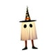 thumbnail image 3 of Fantasma colgante, fantasma brillante, adorno de luz de sombrero, iluminación, decoración de Halloween, decoración colgante para exteriores Naranja, 3 of 9