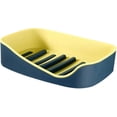thumbnail image 1 of LLC Dark Blue Wall Mounted Bathroom Soap Holder Shelf, 1 of 5