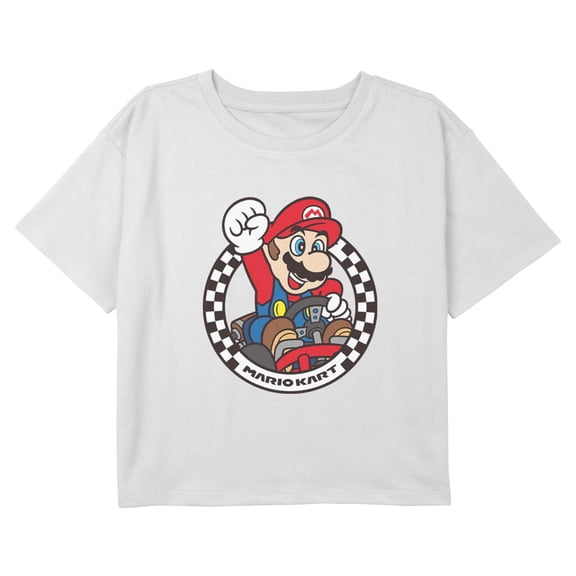 Girls Nintendo Mario Kart Champion T Shirt