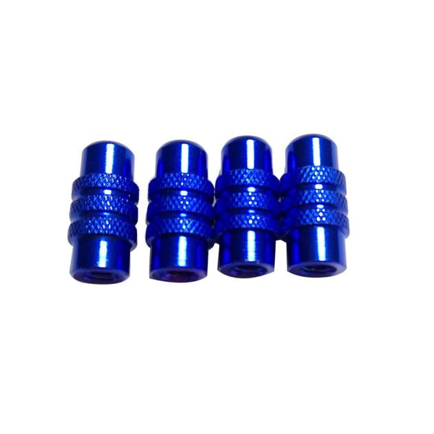 blue presta valve caps