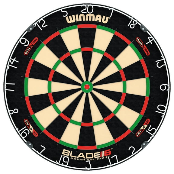 Winmau Blade 6 Dual Core Bristle Dartboard