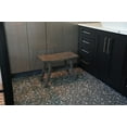 thumbnail image 5 of CoastalVogue® Satori® 24" Teak Wood Shower Bench in Antique Gray Finish, 5 of 7