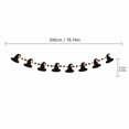 thumbnail image 4 of Witch Halloween Decorations with Wood Beads Tassel, Hanging Halloween Decorations for Spooky Home Decor, Halloween Party Supplies for Table Mantel, 1 Piece, 4 of 8
