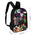 thumbnail image 2 of Lil Darkie Rap Music Backpack Casual Daypack School Bag Backpack Satchel Rucksack Shoulder, 2 of 5