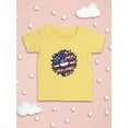 thumbnail image 3 of Patriotic Sunflower Bold Lineart T-Shirt Infant -Image by Shutterstock,  6 Months, 3 of 4