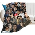 thumbnail image 1 of Dylan O'Brien Collage Blanket Fleece Ultra-Soft Micro Throw Soft Blankets for Couch Sofa Bed 60"X50", 1 of 7