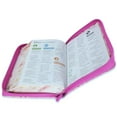 thumbnail image 6 of Biblia para Mujer con Cierre Letra Gigante Manual 14 puntos RV1960 imit piel flores violeta con Indice y canto floral, 6 of 7