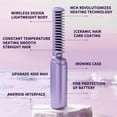 thumbnail image 5 of Blueek Rechargeable Mini Hair Straightener, New Portable Hair Straightener Cordless, Three Adjustments Travel Hair Straightener, for Soft Thinning Curly Hair Straightener Iron, 5 of 9