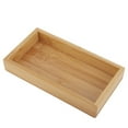 thumbnail image 3 of Bandeja de Bambú NikouMX Rectangular para Frutas Tamaño Pequeño Mediano Grande, 3 of 8