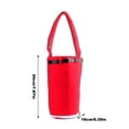 thumbnail image 4 of Bolsa de dulces portátil Papá Noel Pantalones Canasta de pantalones con asa Vino Feliz Navidad Regalo de año nuevo Decoración de banquete de boda Rojo M Inevent HA009245-02, 4 of 7