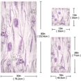 thumbnail image 3 of GZHJMY Lavender Towel Set of 3, Ultra Soft and Absorbent Bath Towels for Bathroom Sports Gym Swim Spa Beach (1 Bath Towel, 1 Hand Towel & 1 Washcloth), 3 of 7