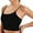 Black, variant on VENUZOR Women’s Longline Sports Bra Tank Padded Camisole Bras for Women Workout Yoga Bras Vest Gym Running
