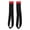 Black, variant on LAZIOEGR Premium Weight Lifting Wrist Straps for Gym Strength Training - Anti Slip Soft Polyester Hand Support Grip Power Lifting Gear, 8 inches / 20.3 cm, White, 1 Pair, Ergonomic Fit Design