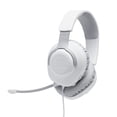 thumbnail image 1 of JBL Quantum 100 - Wired Over-Ear Gaming Headphones - White, Large, 1 of 10