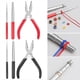 thumbnail image 2 of Herramienta para Hacer Bucles de Alambre, Mandril para Hacer Bucles de Alambre y Alicates para Hacer Enganches 6 en 1 para Envolver Alambre de Joyería y Formar Saltos, Color Rojo, 2 of 5