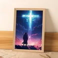 Jesus LED Light Picture, Calmness Light Up Painting, 8 Inch ...