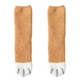 thumbnail image 1 of Autumn Winter Cat's Paw Coral Fleecy Woman Socks Cotton Japanese Harajuku Style Kawaii Socks Women 82701 04 EUR35-40, 1 of 6