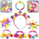 thumbnail image 4 of Mejor kit de creación de joyería infantil con cuentas de chasqueo para pulseras y collares - Juguetes educativos creativos para niños de 3 a 8 años, 4 of 5