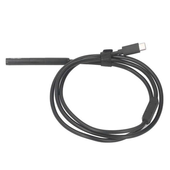 Snake Inspection Camera, USB C Endoscope Camera 1920P Dual Lens IP67 Waterproof, Semi Rigid Cable Adjustable LED Light for IOS Smartphones HVAC Systems Ventilation Ducts