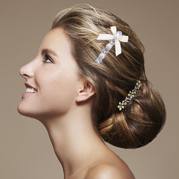 LOLIPPYY Alligator Clips Hair Bow Hair Clip Secure Hold For Formal Events 1Pack