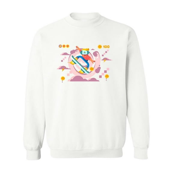 Virtual Reality. Sweatshirt Men -Image by Shutterstock, Male XX-Large