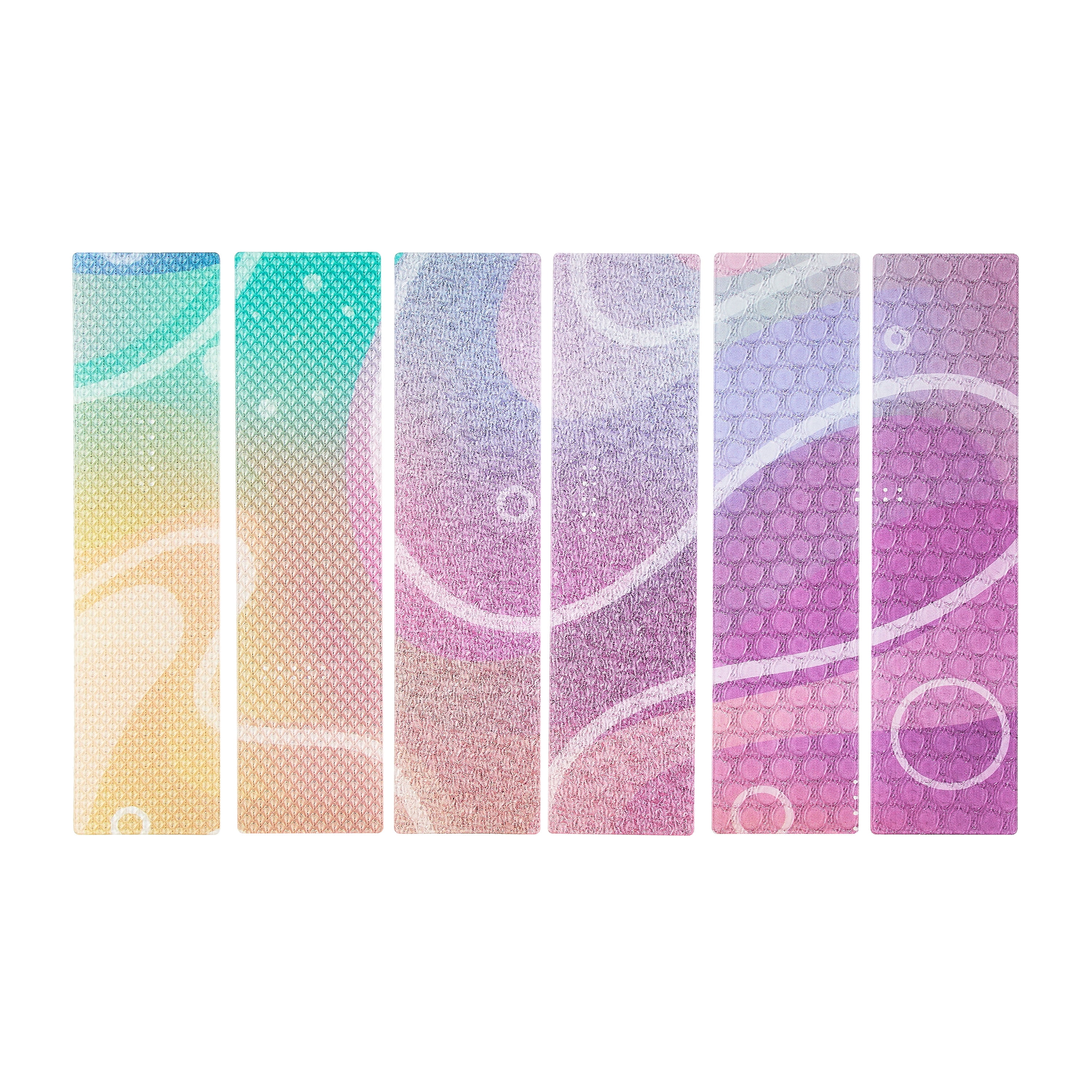 Pen+Gear Adaptive Calming Textured Stickers, 12-Pack, Colorful Patterns for Sensory Support