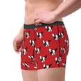 thumbnail image 2 of Fotbe Bulldog Red Calzoncillos Tipo Boxer con Bolsa de Soporte Total para Hombre, X-Temp Fresco, Transpirable y de Secado Rápido-Small, 2 of 5