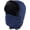 Navy Blue, variant on Aviator Trapper Hat for Men Women Faux  Warm Winter Hat with Ear Flaps Faux Suede Ushanka Cold Weather Hats