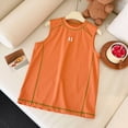 thumbnail image 4 of NIEWTR Boys Tank Tops Boys Breathable Undershirts Soft Cotton Shirts Kids Sleeveless Tank Crewneck Vests Tops for Youth Boy/Girl(A-Orange,13-14 Years), 4 of 6