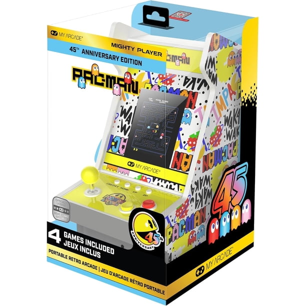 Juego Electrónico My Arcade Pac-Man 4 en 1 Recargable