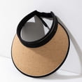 thumbnail image 3 of Sun Hats for Women Summer Hat Wide Brim Outdoor Beach Hat With Windproof Strap Sun Protection Cap, 3 of 7