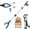 48"blue, variant on Extra Long Grabber Reacher Tool, 75" Aluminum Foldable Reacher Grabber, Dual Magnetic Tip Pickup Grabber Trash Picker, Strong Grip Aid for Upper Shelves, Elderly, Surgery Recovery Must Have