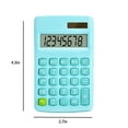 thumbnail image 3 of SPOORYYO Solar Desktop Tablet Calculator - Ultra-Thin 8-Digit Screen with Clear Keys, Perfect for Office, Students, and Business Gifts, 3 of 8