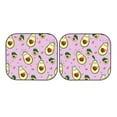 thumbnail image 7 of Goofa Different Avocados Pattern 2 Piece Car Windshield Sun Shade Foldable | Front Windshield Shade for Sun, Heat and UV Rays | Sunshade for Car Front Window-, 7 of 7