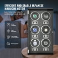 thumbnail image 4 of VEVOR Watch Winder, Watch Winder for 6 Men's and Women's Automatic Watches, with 6 Super Quiet Japanese Mabuchi Motors, Blue LED Light and Adapter, High-Density Board Shell and Black PU, 4 of 9