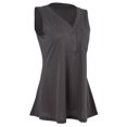 thumbnail image 1 of Camiseta sin mangas Sunnimix con cuello en V gris 2XL, 1 of 8