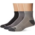thumbnail image 1 of Merrell Mens 3 Pack Cushioned Performance Hiker Socks Low/Quarter/Crew Socks, 1 of 5