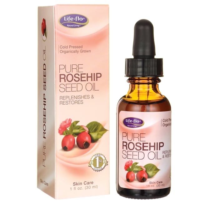 Life Flo, Pure & Organic Cold Pressed Rosehip Seed Oil, Skincare, 1oz