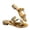 Gold, variant on Womens Rhinestone Sandals Open Toe Breathable Light Weight Flat Slip-On Sandals Women for Summer Cusual Vacation