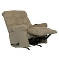 thumbnail image 5 of Batts Chaise Rocker Recliner with Heat & Massage in Beige Polyester Fabric, 5 of 10