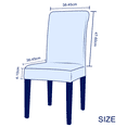 thumbnail image 2 of Subrtex Housse de Chaise Extensible Lavable, Motif Floral Imprimé, 2 of 6