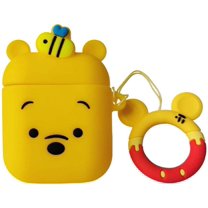 Compatible for Airpod Case 1/2 Cow, Cartoon 3D Silicone Protective Skin Cover for Airpod Case Cute Cow, Boys Girls Kids Teens Women Cute Kawaii Fashion Funny Cases for Airpods 1&2 (Cow)