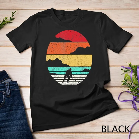 Ice Hockey Shirt Retro Style Hockey Player Sport Athlete Tee Unisex T-Shirt up to size 5XL
